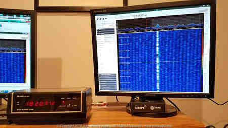 Airspy HF+ and SDR# demodulating WWVB