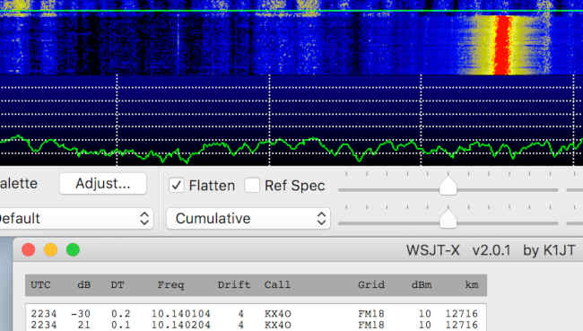 Raspberry Pi Zero transmitting WSPR